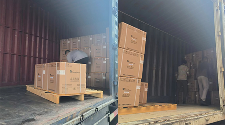 拼速度、高效率地完成國內某知名品牌迷你洗衣機發(fā)貨