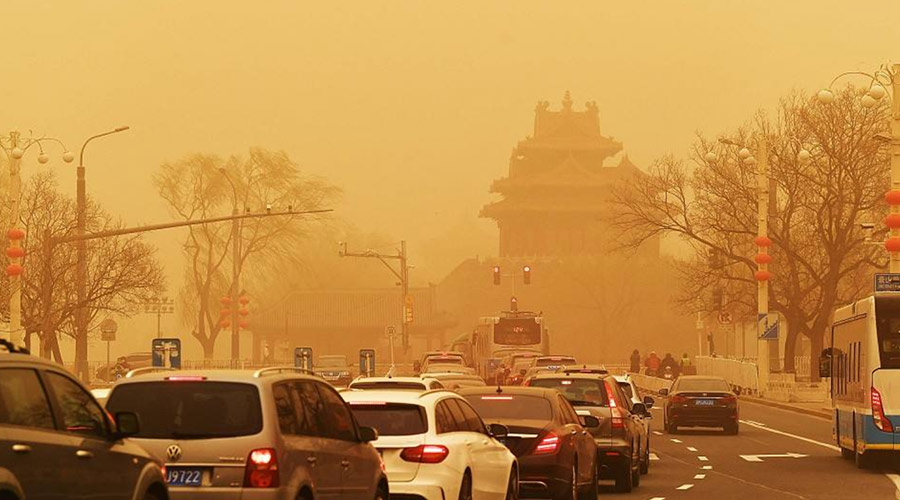 北方今年首場(chǎng)沙塵來(lái)襲！沙塵暴下衣服干衣機的干衣優(yōu)勢