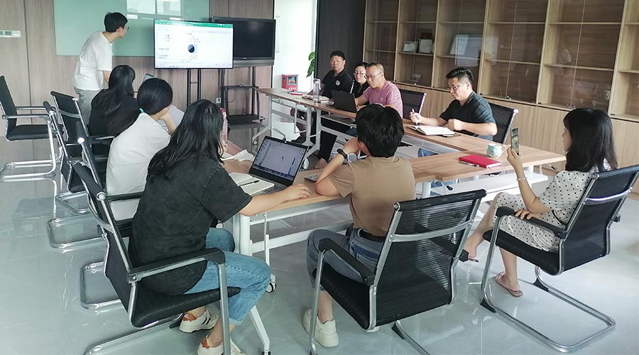 勤練“內功”！金環(huán)電器銷(xiāo)售部門(mén)開(kāi)展產(chǎn)品知識培訓