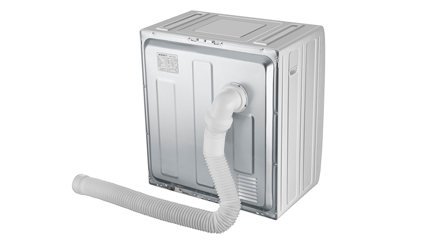 實(shí)物展示！滾筒衣服烘干機排氣管是怎么樣的