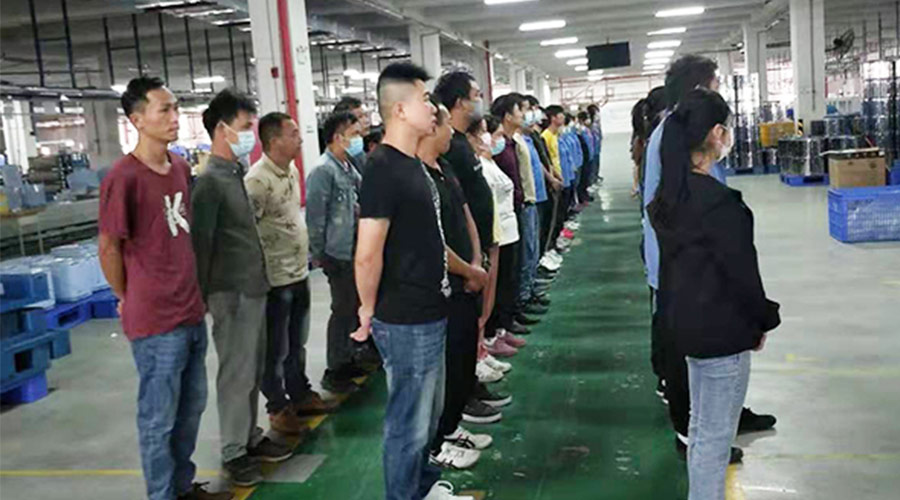 二十大寄語(yǔ)青年！金環(huán)電器開(kāi)展關(guān)于二十大會(huì )議精神學(xué)習