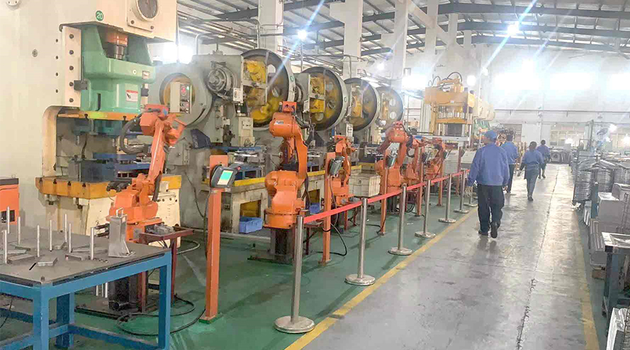 揭秘金環(huán)電器滾筒干衣機沖壓自動(dòng)化生產(chǎn)是如何進(jìn)行的？