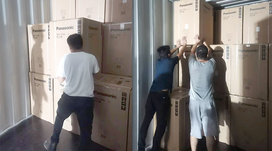 出貨速度！金環(huán)電器順利完成松下客戶(hù)的衣物烘干機出貨