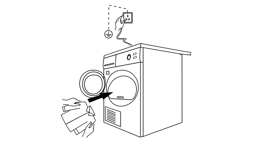 謹記衣物烘干機操作步驟  有效提高干衣效率！