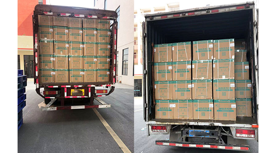 實(shí)況圖！金環(huán)電器完成國內某知名品牌迷你洗衣機裝柜發(fā)貨