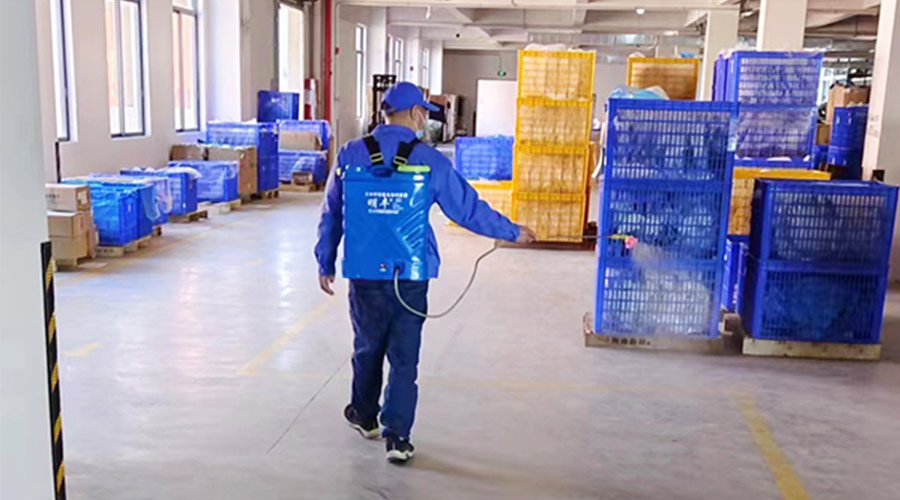 健康和安全放首位！金環(huán)電器全面開(kāi)展工廠(chǎng)除菌工作