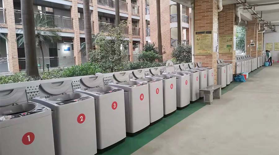 好用又耐用！江門(mén)一中滿(mǎn)意金環(huán)電器生產(chǎn)的共享洗衣機
