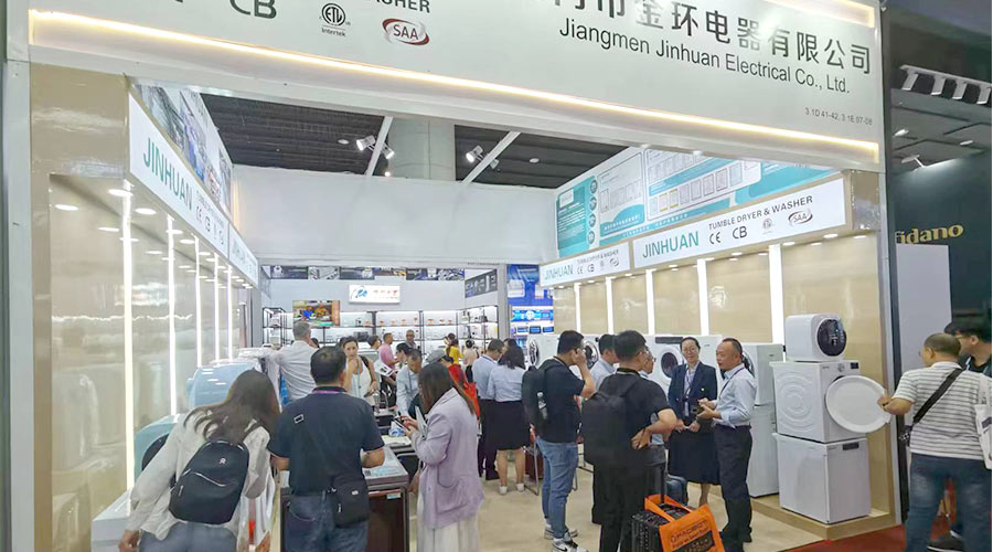 現場(chǎng)火爆！金環(huán)電器亮相第134屆廣交會(huì )  產(chǎn)品吸睛引關(guān)注